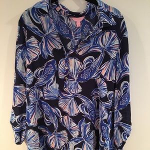 Lilly Pulitzer Everglades Top. NWT Size L